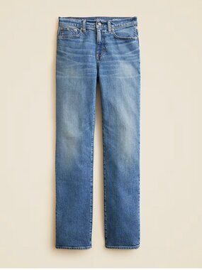 NWT J. Crew Nipped straight jean in stretch (Bangkok wash) - Size 30